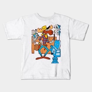 Cow boy Cartoon Kids T-Shirt